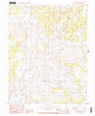 Hatch Trading Post Utah Historical topographic map, 1:24000 scale, 7.5 X 7.5 Minute, Year 1985