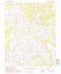 Hatch Trading Post Utah Historical topographic map, 1:24000 scale, 7.5 X 7.5 Minute, Year 1985