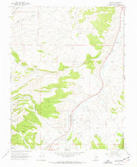 Hatch Utah Historical topographic map, 1:24000 scale, 7.5 X 7.5 Minute, Year 1966
