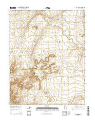 Hatch Rock Utah Current topographic map, 1:24000 scale, 7.5 X 7.5 Minute, Year 2014