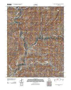 Hatch Trading Post Utah Historical topographic map, 1:24000 scale, 7.5 X 7.5 Minute, Year 2010