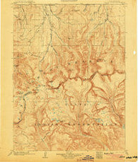 Hayden Peak Utah Historical topographic map, 1:125000 scale, 30 X 30 Minute, Year 1903