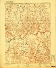 Hayden Peak Utah Historical topographic map, 1:125000 scale, 30 X 30 Minute, Year 1903