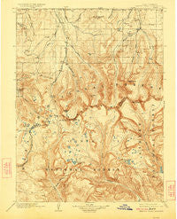 Hayden Peak Utah Historical topographic map, 1:125000 scale, 30 X 30 Minute, Year 1903