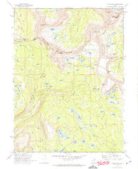 Hayden Peak Utah Historical topographic map, 1:24000 scale, 7.5 X 7.5 Minute, Year 1972