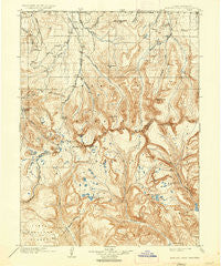Hayden Peak Utah Historical topographic map, 1:125000 scale, 30 X 30 Minute, Year 1903