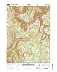 Hayden Peak Utah Current topographic map, 1:24000 scale, 7.5 X 7.5 Minute, Year 2014