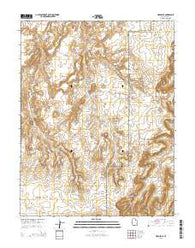 Head Spur Utah Current topographic map, 1:24000 scale, 7.5 X 7.5 Minute, Year 2014