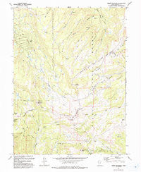 Heber Mountain Utah Historical topographic map, 1:24000 scale, 7.5 X 7.5 Minute, Year 1993