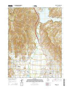 Heber City Utah Current topographic map, 1:24000 scale, 7.5 X 7.5 Minute, Year 2014
