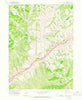 Heiners Creek Utah Historical topographic map, 1:24000 scale, 7.5 X 7.5 Minute, Year 1964