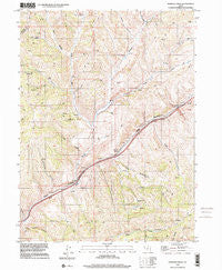 Heiners Creek Utah Historical topographic map, 1:24000 scale, 7.5 X 7.5 Minute, Year 1997