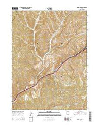 Heiners Creek Utah Current topographic map, 1:24000 scale, 7.5 X 7.5 Minute, Year 2014