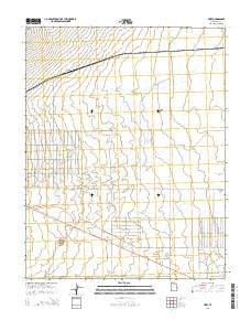 Heist Utah Current topographic map, 1:24000 scale, 7.5 X 7.5 Minute, Year 2014