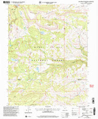 Heliotrope Mountain Utah Historical topographic map, 1:24000 scale, 7.5 X 7.5 Minute, Year 2001