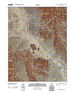 Hell'n Moriah Canyon Utah Historical topographic map, 1:24000 scale, 7.5 X 7.5 Minute, Year 2010