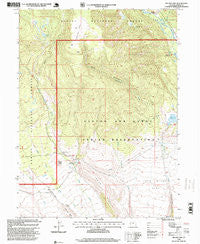 Heller Lake Utah Historical topographic map, 1:24000 scale, 7.5 X 7.5 Minute, Year 1996