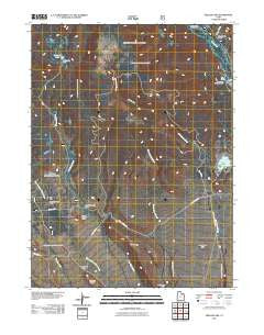 Heller Lake Utah Historical topographic map, 1:24000 scale, 7.5 X 7.5 Minute, Year 2011