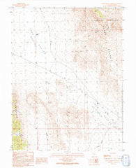 Hell'n Moriah Canyon Utah Historical topographic map, 1:24000 scale, 7.5 X 7.5 Minute, Year 1991