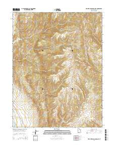 Hells Kitchen Canyon SE Utah Current topographic map, 1:24000 scale, 7.5 X 7.5 Minute, Year 2014