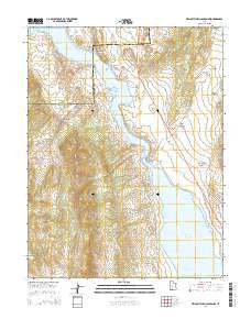 Hells Kitchen Canyon SW Utah Current topographic map, 1:24000 scale, 7.5 X 7.5 Minute, Year 2014