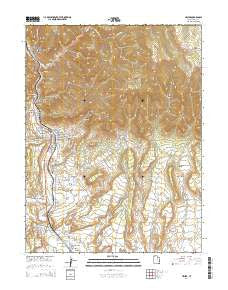 Helper Utah Current topographic map, 1:24000 scale, 7.5 X 7.5 Minute, Year 2014