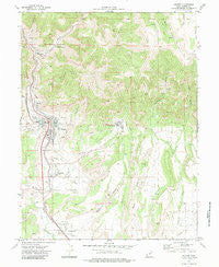 Helper Utah Historical topographic map, 1:24000 scale, 7.5 X 7.5 Minute, Year 1972