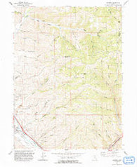 Henefer Utah Historical topographic map, 1:24000 scale, 7.5 X 7.5 Minute, Year 1991