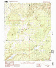 Henrie Knolls Utah Historical topographic map, 1:24000 scale, 7.5 X 7.5 Minute, Year 1985