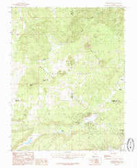 Henrie Knolls Utah Historical topographic map, 1:24000 scale, 7.5 X 7.5 Minute, Year 1985