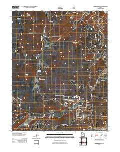 Henrie Knolls Utah Historical topographic map, 1:24000 scale, 7.5 X 7.5 Minute, Year 2011