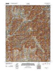 Henrieville Utah Historical topographic map, 1:24000 scale, 7.5 X 7.5 Minute, Year 2011