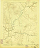 Henry Mountains Utah Historical topographic map, 1:250000 scale, 1 X 1 Degree, Year 1892