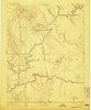 Henry Mountains Utah Historical topographic map, 1:250000 scale, 1 X 1 Degree, Year 1892
