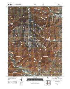 Hiawatha Utah Historical topographic map, 1:24000 scale, 7.5 X 7.5 Minute, Year 2011