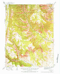 Hiawatha Utah Historical topographic map, 1:62500 scale, 15 X 15 Minute, Year 1923