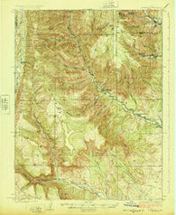 Hiawatha Utah Historical topographic map, 1:62500 scale, 15 X 15 Minute, Year 1925