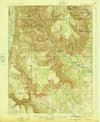 Hiawatha Utah Historical topographic map, 1:62500 scale, 15 X 15 Minute, Year 1925