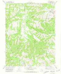 Hiawatha Utah Historical topographic map, 1:24000 scale, 7.5 X 7.5 Minute, Year 1978