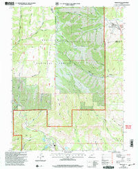 Hiawatha Utah Historical topographic map, 1:24000 scale, 7.5 X 7.5 Minute, Year 2001