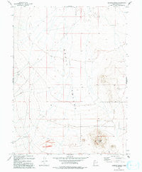Hickman Knolls Utah Historical topographic map, 1:24000 scale, 7.5 X 7.5 Minute, Year 1993