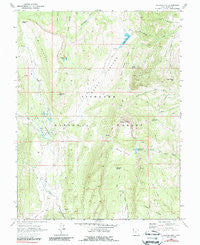 Hilgard Mtn Utah Historical topographic map, 1:24000 scale, 7.5 X 7.5 Minute, Year 1968