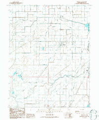 Hinckley Utah Historical topographic map, 1:24000 scale, 7.5 X 7.5 Minute, Year 1986