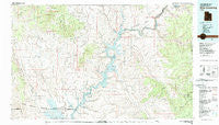 Hite Crossing Utah Historical topographic map, 1:100000 scale, 30 X 60 Minute, Year 1980