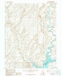 Hite North Utah Historical topographic map, 1:24000 scale, 7.5 X 7.5 Minute, Year 1987