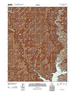 Hite North Utah Historical topographic map, 1:24000 scale, 7.5 X 7.5 Minute, Year 2011