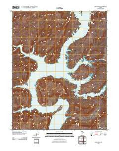 Hite South Utah Historical topographic map, 1:24000 scale, 7.5 X 7.5 Minute, Year 2011