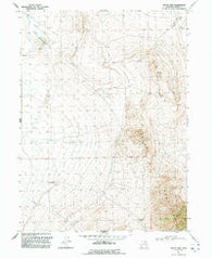Hogup Bar Utah Historical topographic map, 1:24000 scale, 7.5 X 7.5 Minute, Year 1991