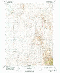 Hogup Bar Utah Historical topographic map, 1:24000 scale, 7.5 X 7.5 Minute, Year 1991