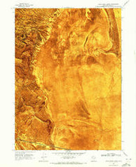 Hogup Ridge North Utah Historical topographic map, 1:24000 scale, 7.5 X 7.5 Minute, Year 1969